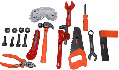 

Vibgyor Vibes Tool Set, Toolkit for Kids and Toddlers with 18 Tools (Multicolor)