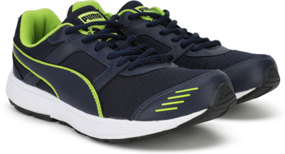 

Puma Running Shoe For Men(Navy, Peacoat-limepunch