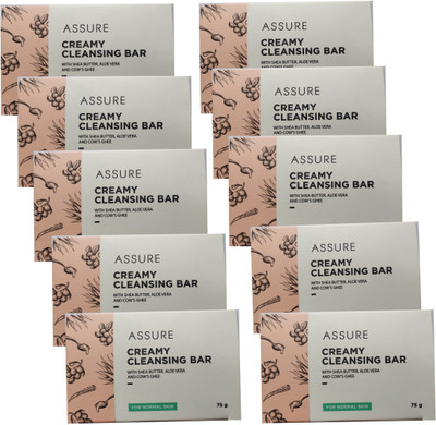 

Assure Creamy Cleansing Bar(750 g, Pack of 10)