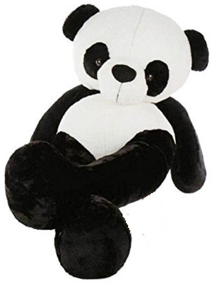 

KBS Soft TOYs 5 Feet Panda very beautiful high quality Huggable Cute Panda Teddy Bear Valentine & Birthday Gifts Lovable Special Gift ( Black & White 152.8 cm ) - 152.8 cm(Black)