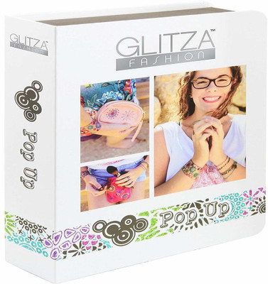 

GLITZA Fashion Sparklz & Glitter Tattoos Deluxe Gift Box (POP UP)(Flower, Leaf, designs, etc)