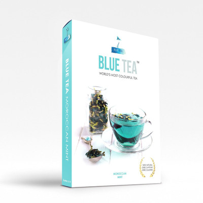 

Blue Tea Moroccan Mint Herbal Tea Bags(12 g, Box)