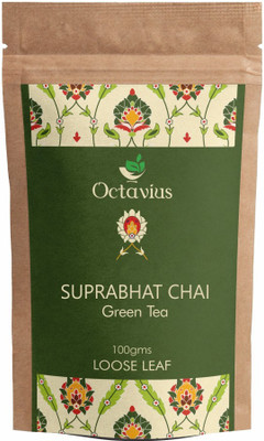 

Octavius Suprabhat Chai Loose Leaf Tulsi, Liquorice, Black Pepper Green Tea(100 g, Vacuum Pack)
