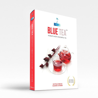 

Blue Tea Egyptian Hibiscus, Lavender Herbal Tea Bags(100 g, Box)