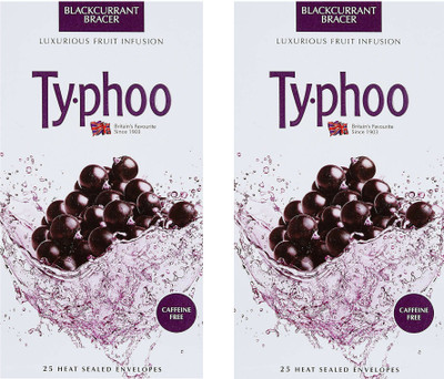 

Typhoo Blackcurrant Blackcurrant Infusion Tea Bags(50 Bags, Box)