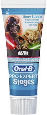 

Oral-B Pro-Expert Stages Toothpaste 75ml - Berry Bubble (Star Wars) Toothpaste(75 g)