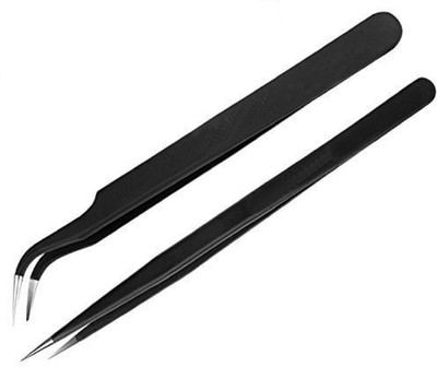 

Buyyart New 2 in 1 ESD Anti Static Tweezers , BAKU BK ,Made of Stainless Steel