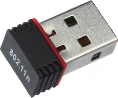 

BIRATTY Mini Wireless WiFi 802.11n/g/b LAN Internet Network USB Adapter(Black)