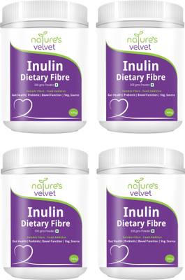 

Natures Velvet Lifecare Inulin Powder 300grams For Digestive Health - Pack of 4(1200 g)