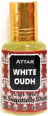 

INDRA SUGANDH ATTAR WHITE OUDH 12 ml. Herbal Attar(Dehn el oud)