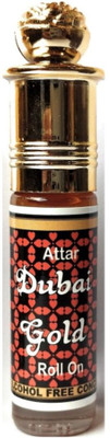 

INDRA SUGANDH ATTAR Dubai Gold Roll On (Best Arebic Attar Of Dubai) Oudh Perfumes For Men 24 HOUR'S LONG LASTING PERFUME 100% Original UAE Fragrance Herbal Attar(Agarwood)