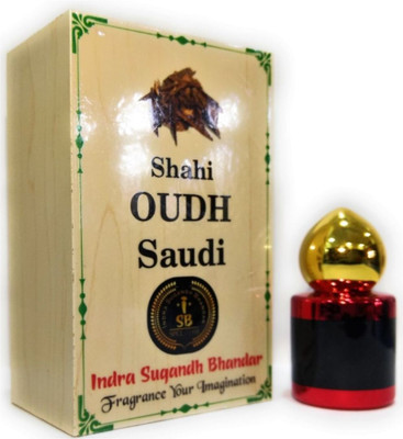 

INDRA SUGANDH Attar Shahi Oudh Saudi 10ML Oudh Perfumes For Men 24 HOUR'S LONG LASTING PERFUME 100% Original UAE Herbal Attar(Oud (agarwood))