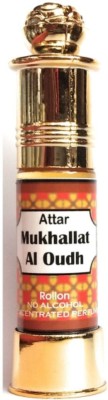 INDRA SUGANDH Attar Mukhallat Al Oudh Perfume For Men Long Lasting 24 Hours Long Lasting UAE Fragrance Herbal Attar(Blends (mukhallat))