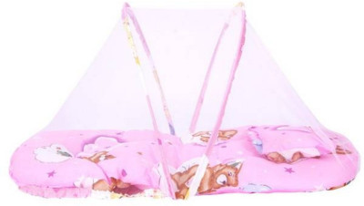 

JC Fashion BBB002 Baby Bedding With Mosquito Net With Mosquito Net(Fabric, Pink)