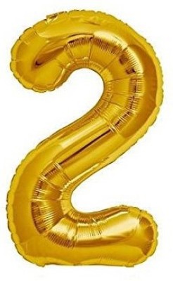 Party Anthem Solid PA578 Balloon(Gold, Pack of 1)