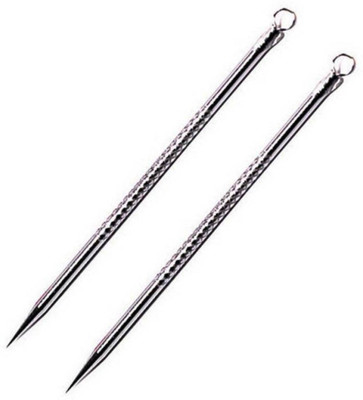 

BEAUTYFASHIONON Steel Blackhead Remover Needle(Pack of 2)