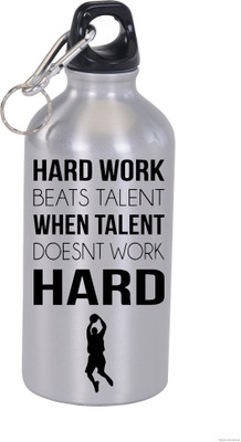 

Sivyati Hardwork Beats Talent Stainless Steel Sipper 600 ml Sipper(Pack of 1, Multicolor), Silver