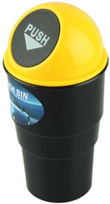 ZURU BUNCH All Car Trash Bin Can Garbage Mini Dust Bin Coin Holder Ashtray Cup (Multicolor) Plastic Dustbin(Multicolor)