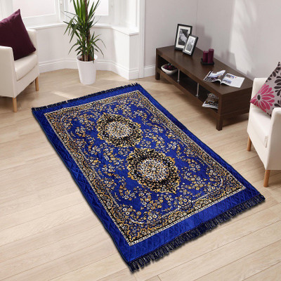 Cottoncube Multicolor Jute Carpet(5 ft,  X 7 ft, Rectangle)