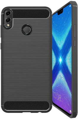 Aspir Back Cover for Honor 8X(Black, Pack of: 1)