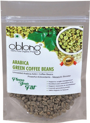 

OBLONG PREMIUM QUALITY GREEN COFFEE BEANS 800GM Pack of 1 Instant Coffee 800 g(Green Coffee Flavoured)