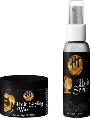 

HUMAN TOUCH Hair Styling Wax & Hair Serum Pack Of 2(Set of 2)