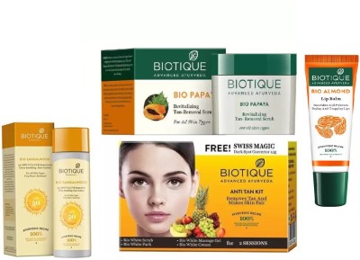 

BIOTIQUE BIO combo kit, LIP CARE(Set of 4)