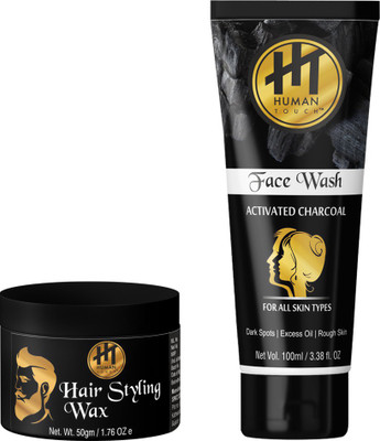 

HUMAN TOUCH Hair Styling Wax & Face Wash Pack Of 2(Set of 2)