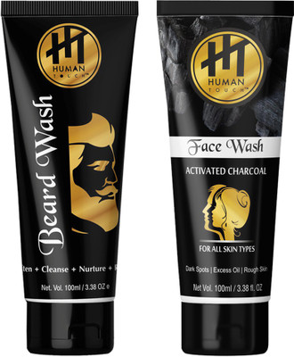

HUMAN TOUCH Beard Wash & Face Wash Pack Of 2(Set of 2)