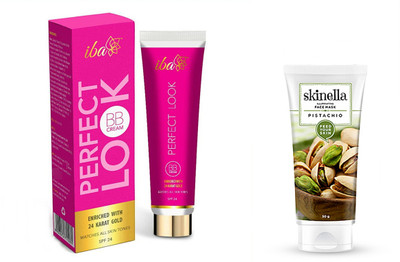 

iba halal Perfect Look BB Cream and PISTACHIO ILLUMINATING FACE MASK combo(Set of 2)