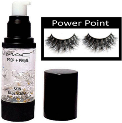 

Power point Eyelashes, Mac Prep+Prime Skin Base Visage Primer(Set of 2)