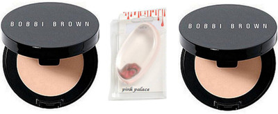 

pink palace Silicon Puff, Bobbi Bobbi Corrector Concealer Pack of 2(Set of 3)