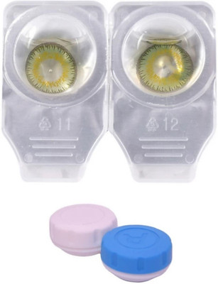 

teenager Teencon31 Yearly Contact Lens(0.00, Light green, Pack of 1)