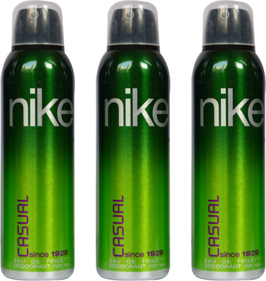 

Nike Casual (Pack of 3) Body Spray - For Men(600 ml, Pack of 3)