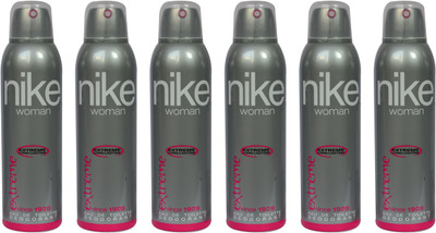 

Nike Extreme (Pack of 6) Body Spray - For Women(1200 ml, Pack of 6)