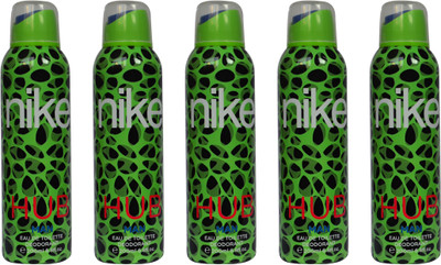 

Nike HUB Green for Men (Pack of 5) Body Spray - For Men(1000 ml, Pack of 5)