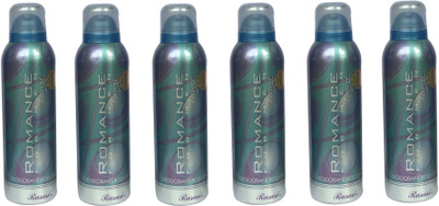 

Rasasi Romance Forever (Pack of 6) Body Spray - For Men(1200 ml, Pack of 6)