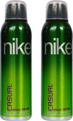 

Nike Casual (Pack of 2) Body Spray - For Men(400 ml, Pack of 2)