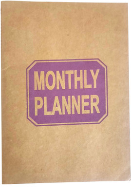 Macro Kraft sheet collection A5 Planner/Organizer Yes 24 Pages(Maroon)