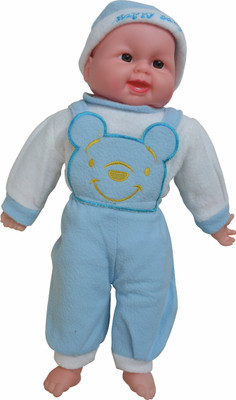 

PTCMart Happy Blue Musical Baby Doll Gift For Kids (Pack of 1)(Multicolor)