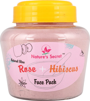 

Nature's Secret Natural Glow Rose & Hibiscus Face Pack(150 g)