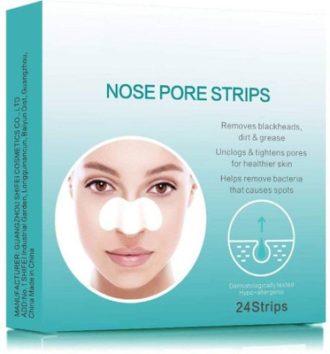 

Ni Hao 24 strips of deep cleaning nose pore strips - Blackheads Remover Strip(24 ml)