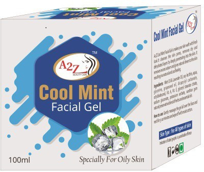 

A2Z Beauty Care Coolmint Facial Gel(100 ml)