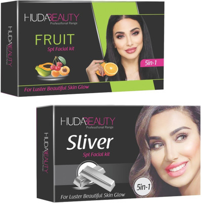 

Huda Beauty Professional Range Fruit & Silver Facial Kit 900 g(Set of 2)