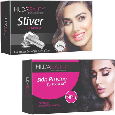 

Huda Beauty Professional Range Silver & Skin Polising Facial Kit 900 g(Set of 2)