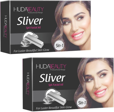 

Huda Beauty Professional Range Silver & Silver Facial Kit 900 g(Set of 2)