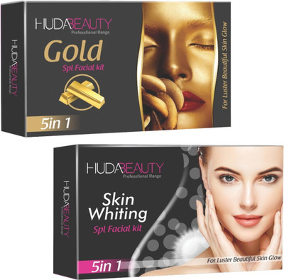 

Huda Beauty Professional Range Gold & Skin Whiting Facial Kit 900 g(Set of 2)