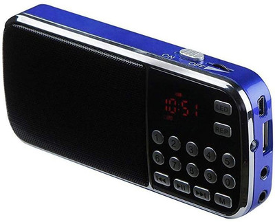 Tom Player Radio Am/Fm Mp3 Player (TP3X) FM Radio (Blue) FM Radio(Blue)