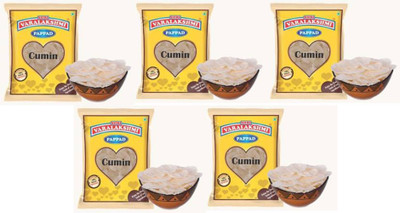 

Varalakshmi Cumin Flavoured Sabudana Pappad Pack of 5-500 Grams 100.0 g(Pack of 5)