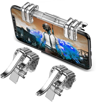

Megalite NEW ARRIVAL Controller PUBG L1R1 Shooter For IOS Andriod Smart Phone TouchScreen Handle Wireless Gaming Trigger Controller for PUBG Rules of Survival, Free Fire Gaming Accessory Kit(Multicolor, For Android, iOS)